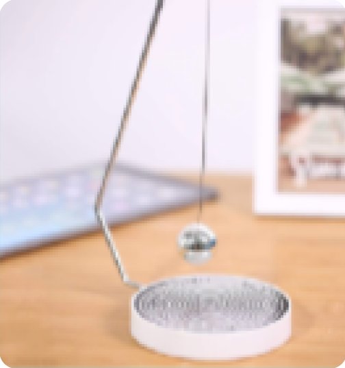 A desk pendulum contraption