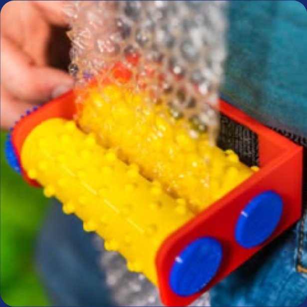 A corn-cob paint roller invention