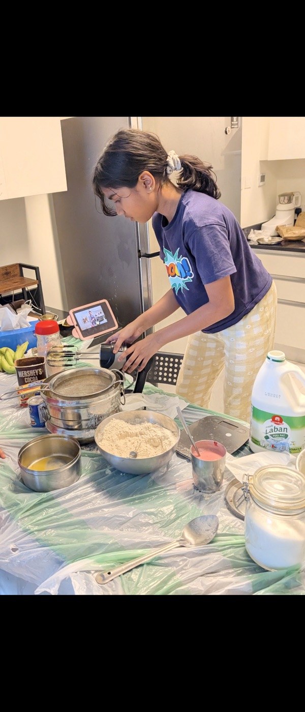 Baking something tasty
