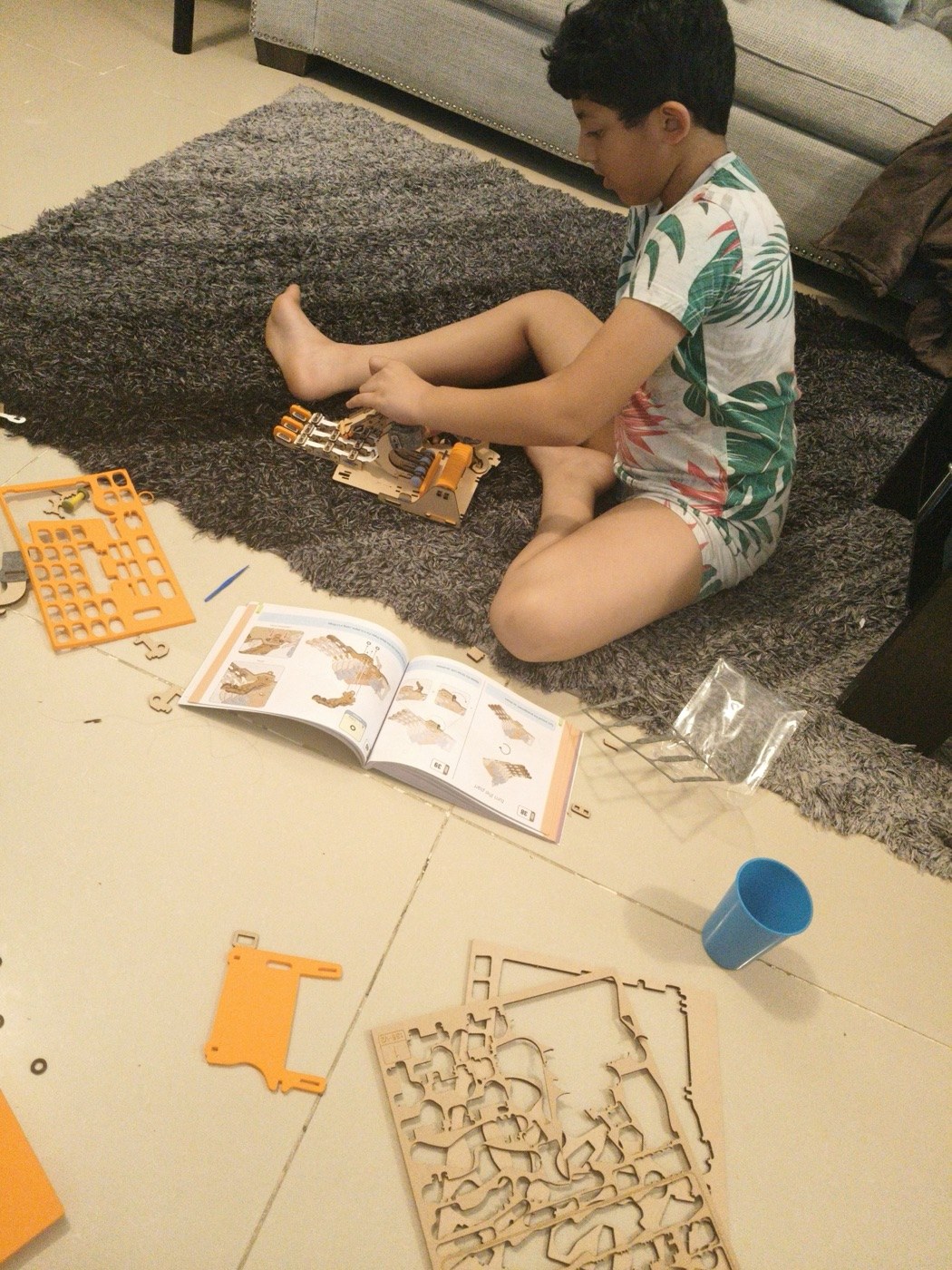 Building a detailed model kit